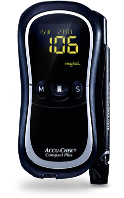 Accu Chek Compact Plus Blood Glucose Monitoring System